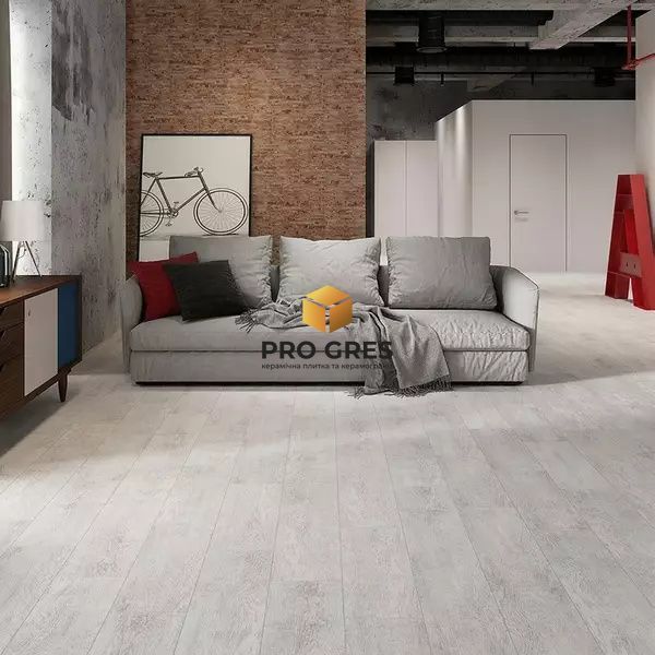 Керамічна плитка для підлоги та стін DESEO ceramica Citywood Light Grey 18,5x59,8 см 7 мм  фото