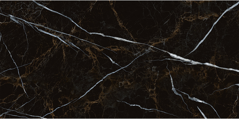 Плитка Golden Tile Nero E Bianco NBС061 Чорний 600x300x9  фото