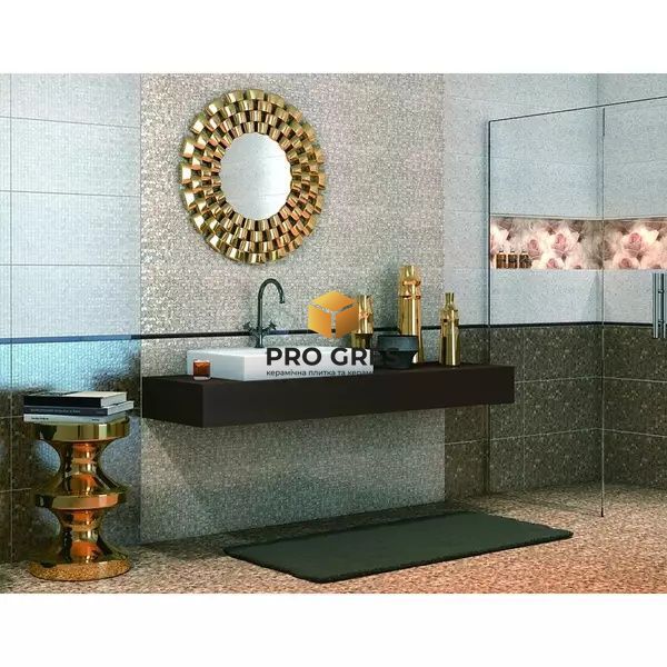 Керамічна плитка для підлоги Opoczno Royal Garden Brown 42x42 см 7 мм  фото