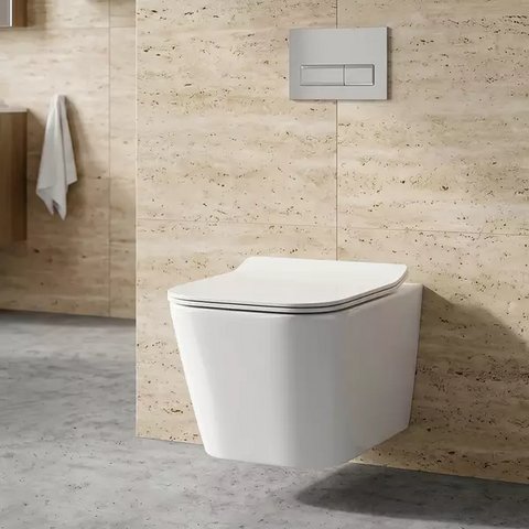 Унітаз підвісний Devit Linea 3040120 безобідковий з сидінням soft-close  фото