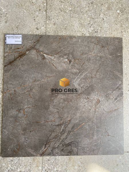 Керамічна плитка для підлоги та стін Egen ZORANI NERO 60X60X7MM RECT. (1,44) CARVING  фото