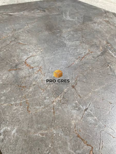 Керамічна плитка для підлоги та стін Egen ZORANI NERO 60X60X7MM RECT. (1,44) CARVING  фото