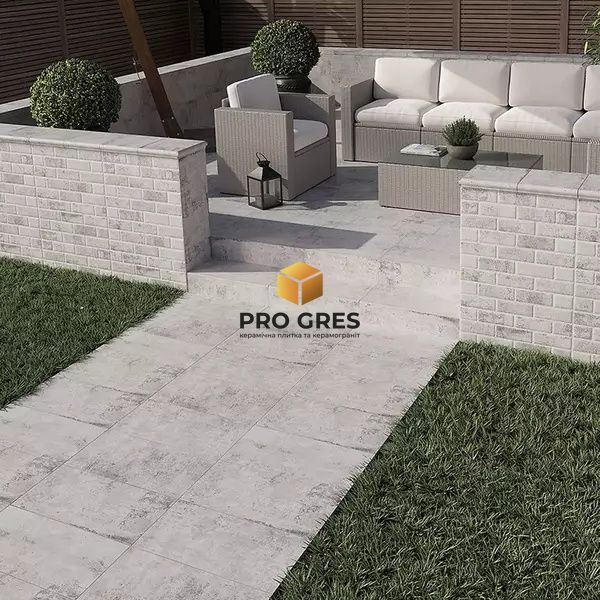 Керамічна плитка для підлоги та стін Cersanit Lukas White 29,8x29,8 см 6 мм  фото