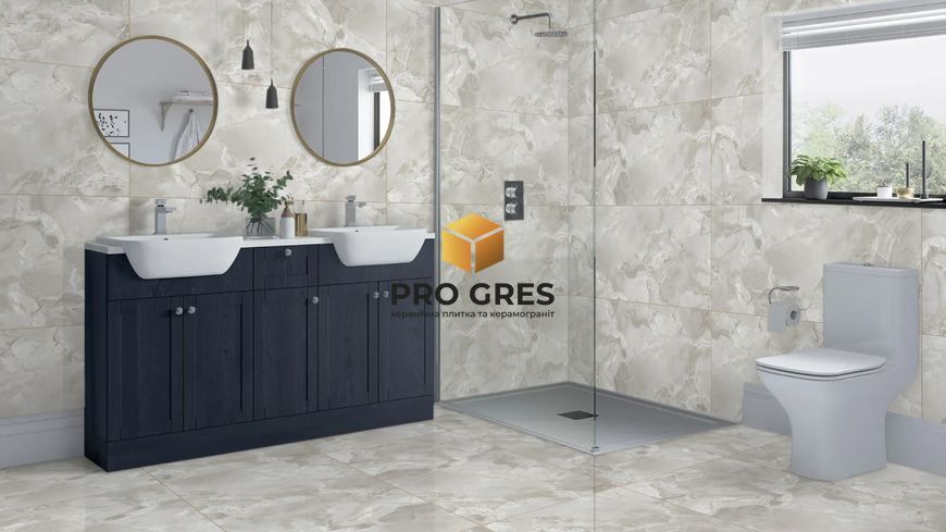 Керамічна плитка для підлоги та стін Zarko IMPERIAL ONYX BEIGE-Polished 600X1200  фото