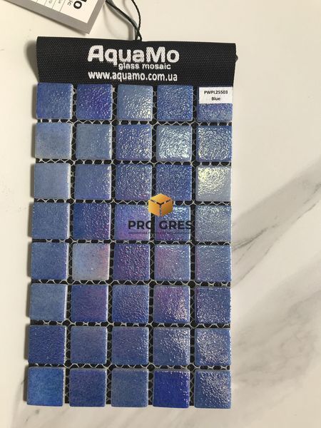 Плитка Мозаїка Blue 317х317 AquaMo PWPL25503  фото