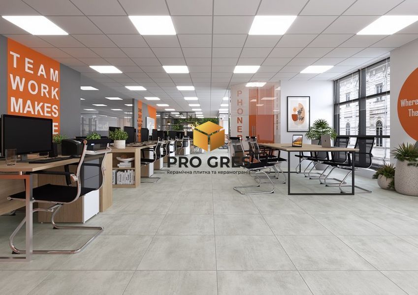 Керамічна плитка DESEO ceramica підлоги та стін FANTASTICO LIGHT GREY MATT RECT 1 гатунок  фото