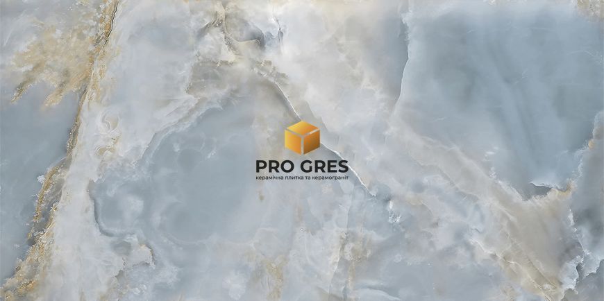 Керамічна плитка для підлоги та стін Zarko BOLD ONYX AQUA-Polished 600X1200  фото