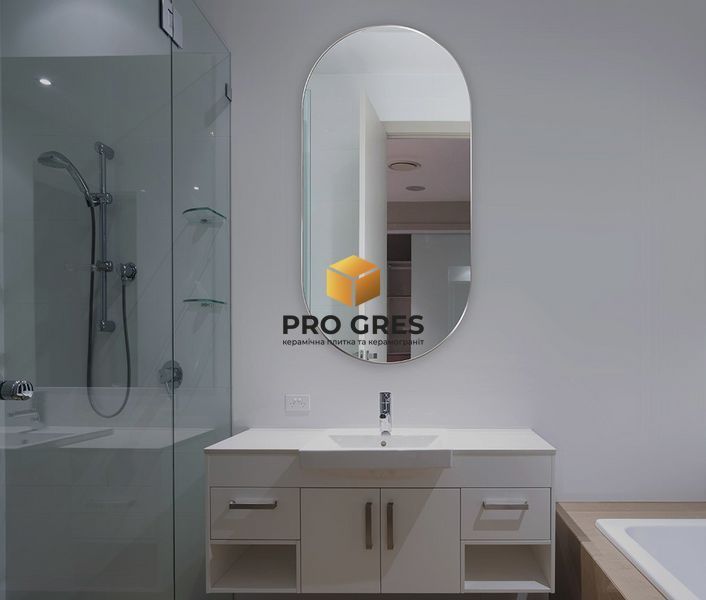 Дзеркало J-Mirror Inox S 180x40 Black  фото