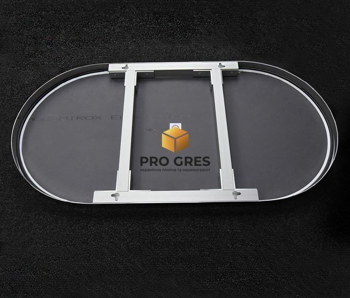 Дзеркало J-Mirror Inox S 180x40 Black  фото