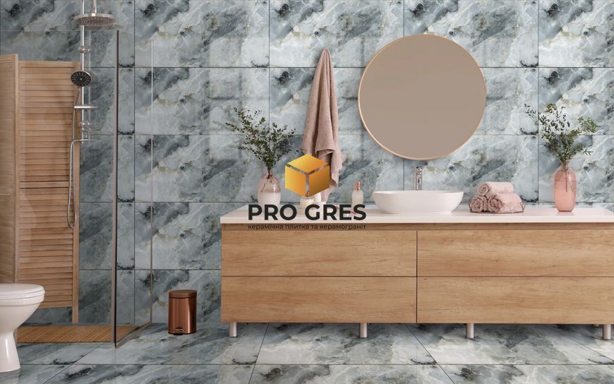 Керамічна плитка для підлоги та стін Zarko IMPERIAL ONYX SKY-Polished 600X1200  фото