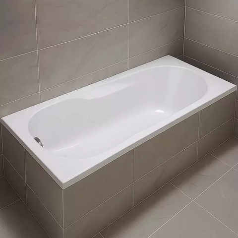 Ванна акрилова Devit Life LIF15070 150x70 см з ніжками, біла  фото