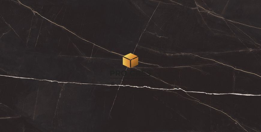 Плитка керамограніт CERAMA MARKET MARVEL BLACK GRANDE 60х120  фото
