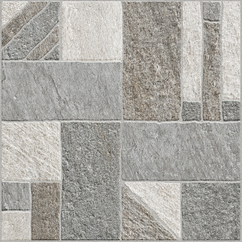 Плитка Golden Tile Misto Mattone 400X400 для підлоги Сірий 3F283  фото