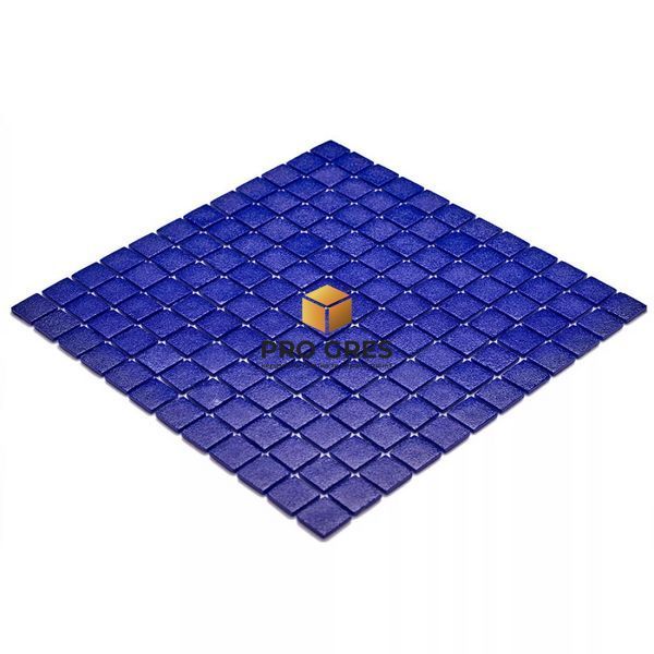Плитка Мозаїка Concrete Cobalt 317х317 AquaMo  фото