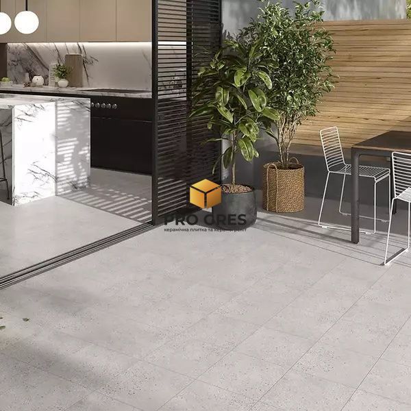 Керамічна плитка для підлоги та стін Cersanit Bravio Light Grey Matt 29,8x29,8 см 6 мм  фото