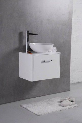Тумба з умивальником FANCY MARBLE Fiji 80  фото