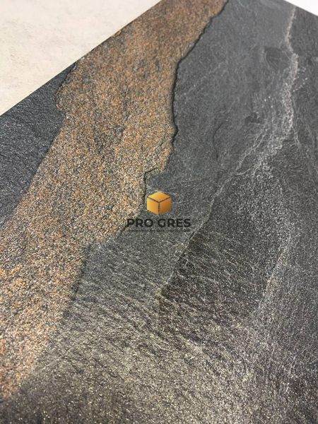 Керамічна плитка для підлоги та стін TEO CERAMICS Slate Anthracite F PC 600x1200x8 R Sugar 1  фото