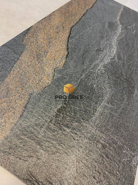 Керамічна плитка для підлоги та стін TEO CERAMICS Slate Anthracite F PC 600x1200x8 R Sugar 1  фото