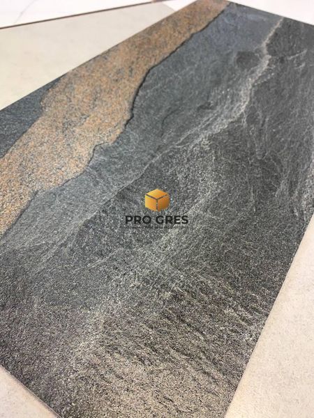 Керамічна плитка для підлоги та стін TEO CERAMICS Slate Anthracite F PC 600x1200x8 R Sugar 1  фото