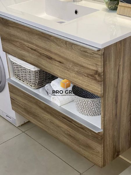 Тумба з умивальником FANCY MARBLE Vivara 1500 L/R  фото