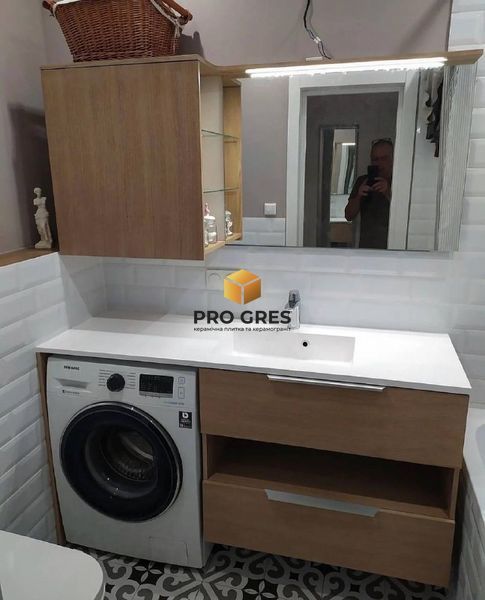 Тумба з умивальником FANCY MARBLE Vivara 1500 L/R  фото