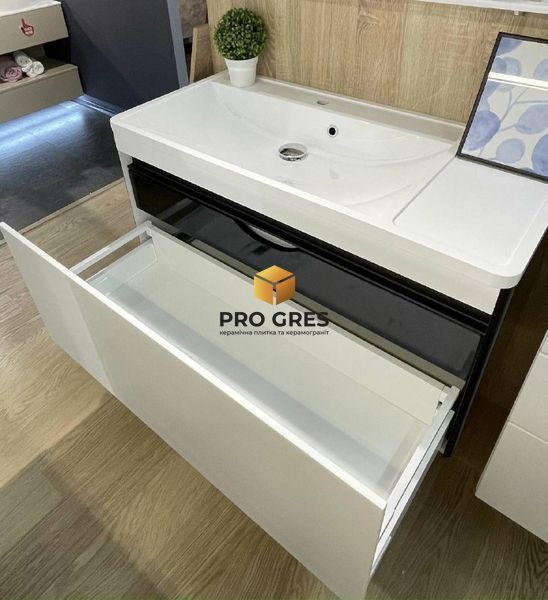 Тумба з умивальником FANCY MARBLE Aspen 100  фото