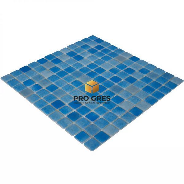 Плитка Мозаїка PW25202 Sky Blue 317х317 AquaMo  фото