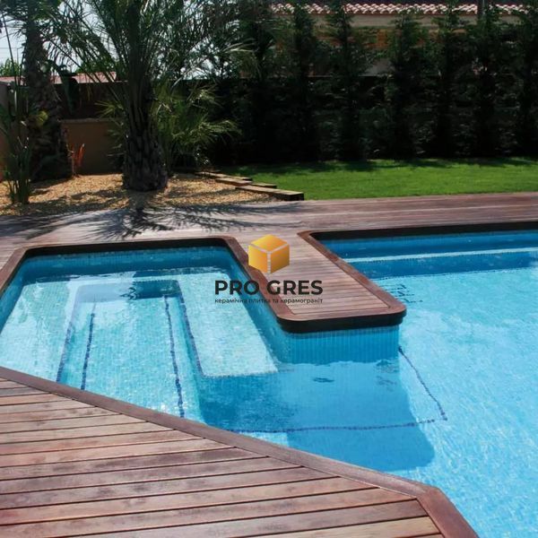 Плитка Мозаїка PW25202 Sky Blue 317х317 AquaMo  фото