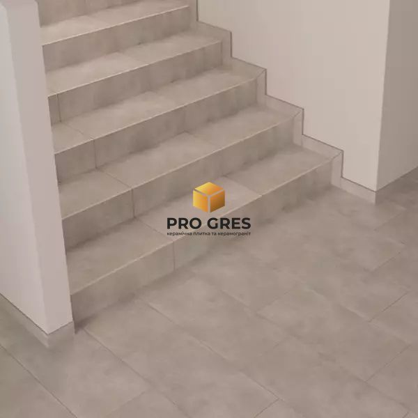 Керамічна плитка для підлоги Cersanit City Squares Light Grey Steptread 29,8x59,8 см 8,5 мм  фото