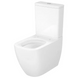 Унітаз-компакт 930 Cersanit Remo Pro Square Tornado 011 (CCKZ1016880001 / K3029-001) безобідковий, сидіння SLIM, білий глянець фото 3