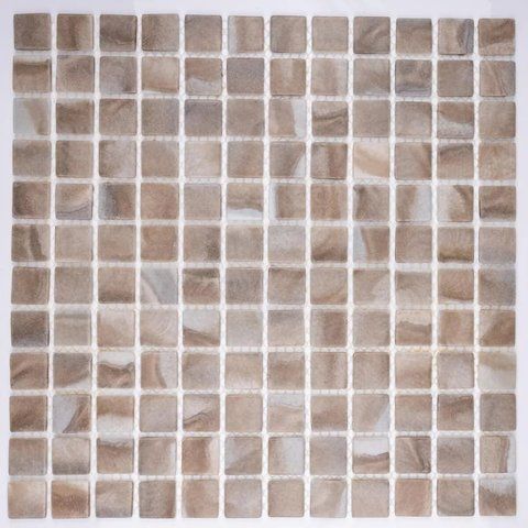 Плитка Мозаїка Revolut Dark Beige 317х317 AquaMo  фото