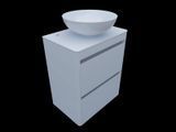 Тумба з умивальником FANCY MARBLE Fiji 60-2  фото