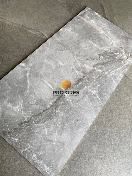 Керамічна плитка для підлоги та стін Dado Ceramica CHARME GREY 600x1200 Rettificato 9,5 mm  фото