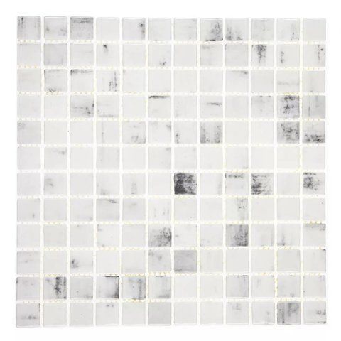 Плитка Мозаїка Statuario white 317х317 AquaMo  фото