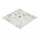 Плитка Мозаїка Statuario white 317х317 AquaMo фото 2