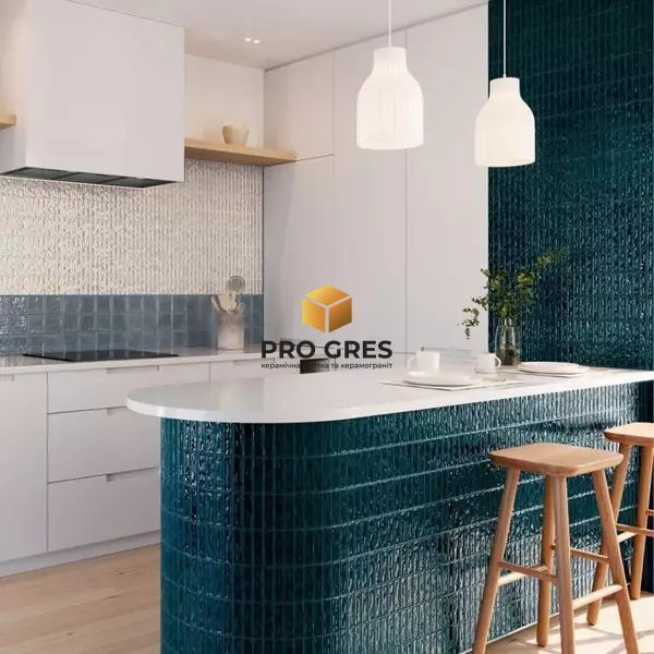Керамічна плитка для стін DESEO ceramica Sticks Greige 20x20 см 8 мм  фото