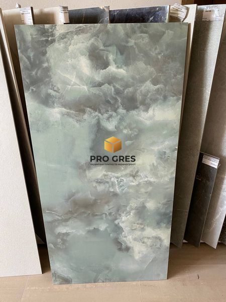 Керамічна плитка для підлоги та стін Dado Ceramica ONYX GREEN Rettificato 600x1200  фото