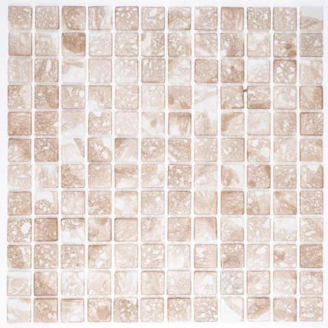 Плитка Мозаїка TRAVERTIN BEIGE 317х317 AquaMo  фото