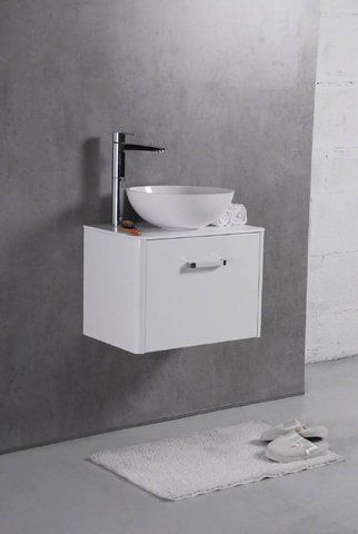 Тумба з умивальником FANCY MARBLE Fiji 60  фото