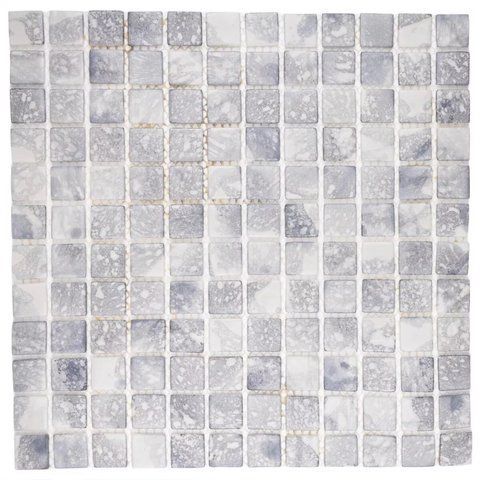 Плитка Мозаїка TRAVERTIN BLUE 317х317 AquaMo  фото