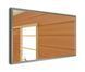 Дзеркало J-Mirror alu 001 Inox 80x80 фото 4