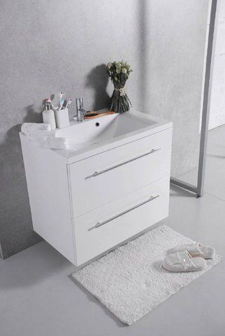 Тумба з умивальником FANCY MARBLE Goa 80  фото