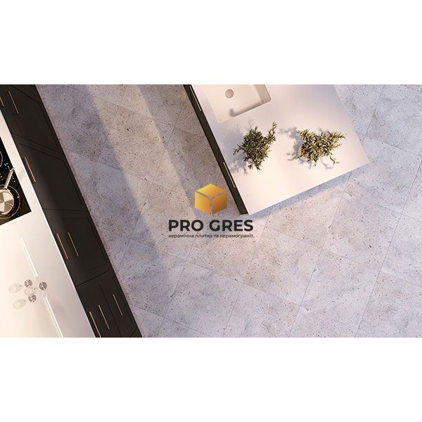 Плитка Golden Tile Corso 5F252 Сірий 600Х600 Підлога  фото