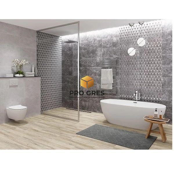 Керамічна плитка для стін Opoczno Teneza Grey Glossy 29,7x60 см 9 мм  фото